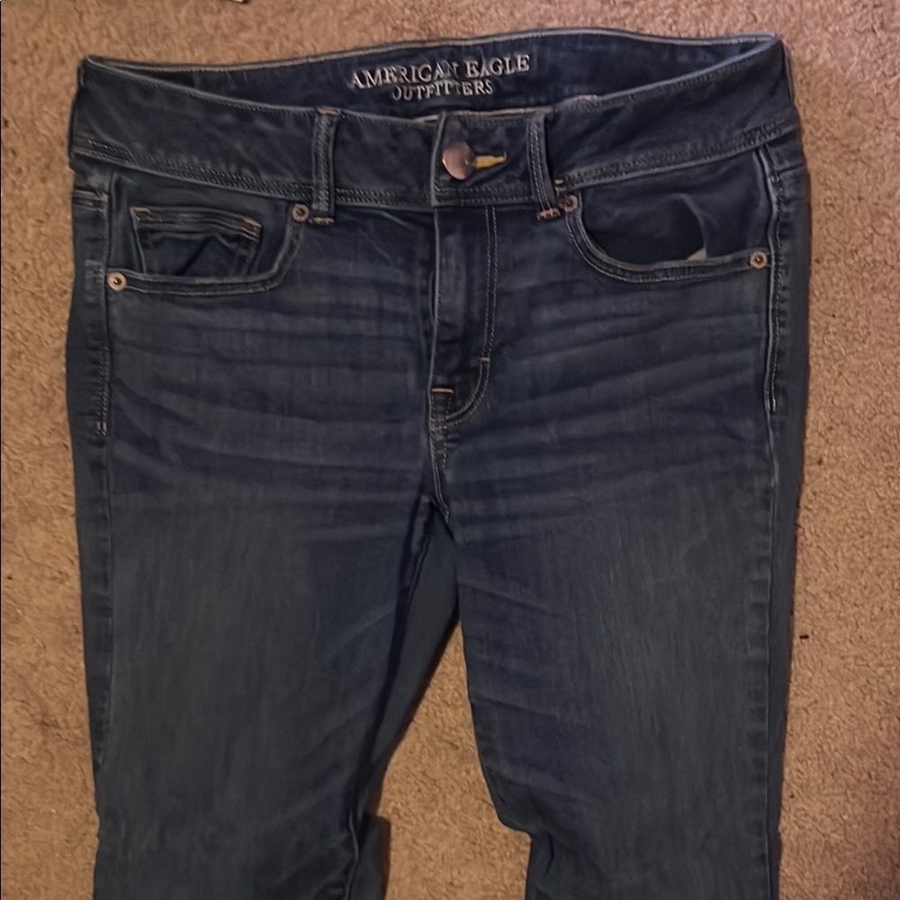 American Eagle Outfitters Women's Blue Jeans